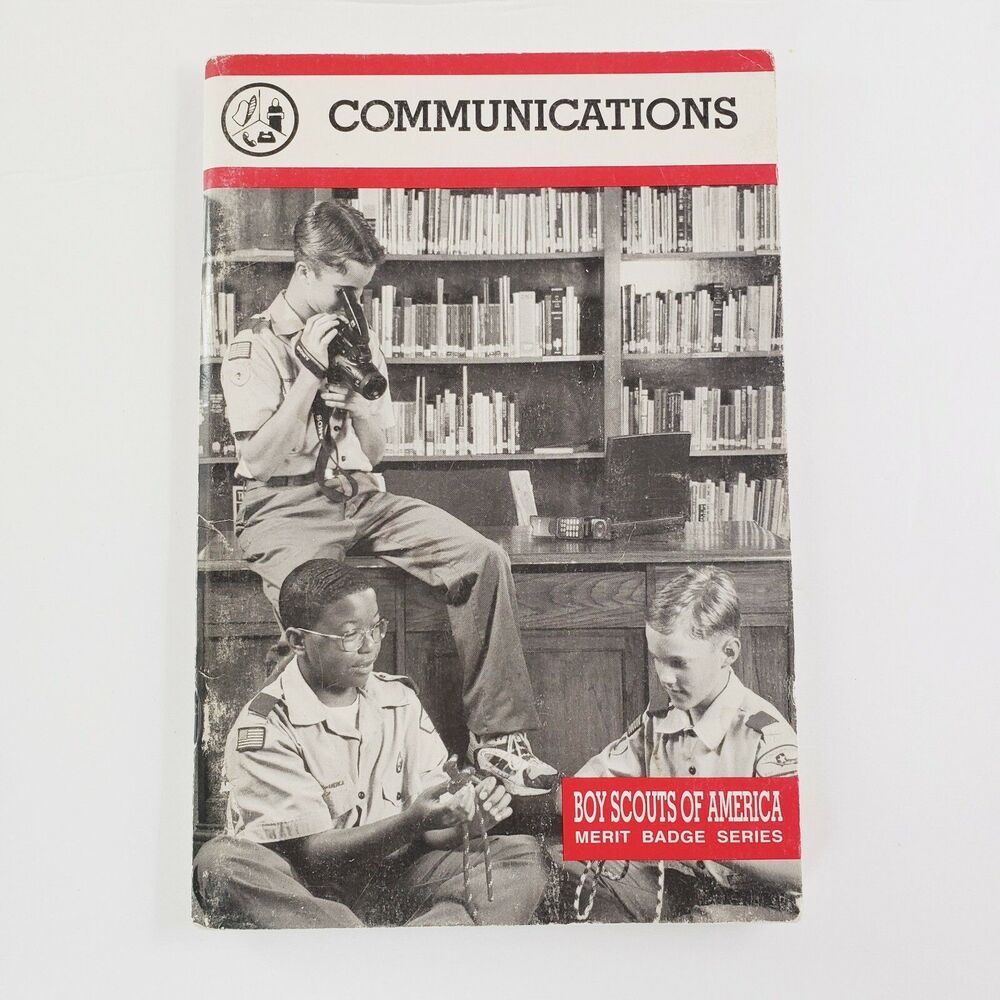 Vtg Communications Boys Scouts of America Merit Badge Series Pamphlet 1997